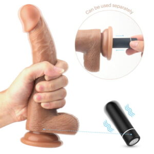 The Passion Curve Vibrating Dildo with 9 Speeds