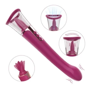 3 In 1 Suction and Licking Vibrator