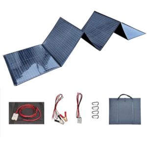 Portable Solar Panel 350W Monocrystalline Silicon Solar Charger Foldable Solar Panel for Laptop Generator Car Boat Rv Battery,600W
