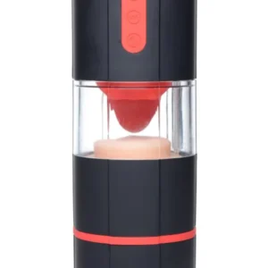 Alternative view of Flicking Tongue Masturbator